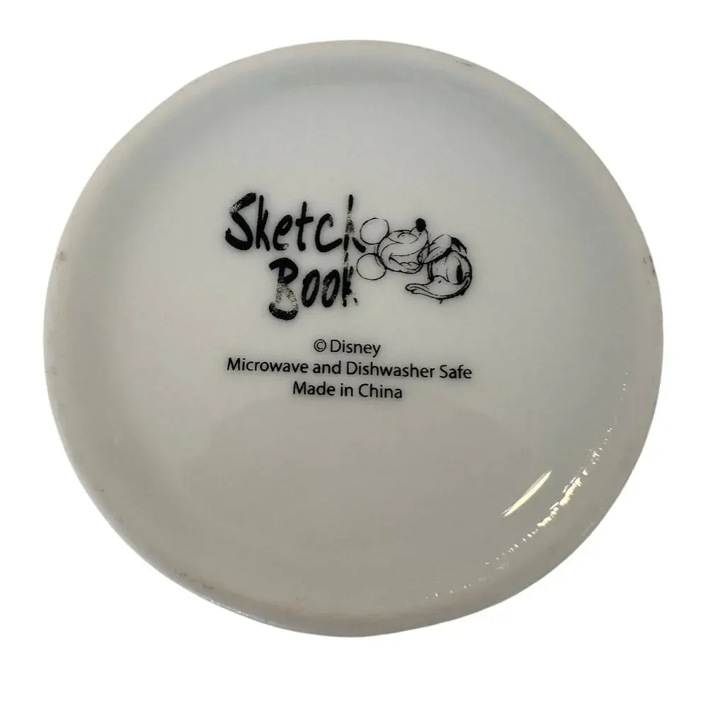 Disney Minnie Mouse Sketchbook Mug 14 Oz Concept Art Model Sheet Ceramic Cup